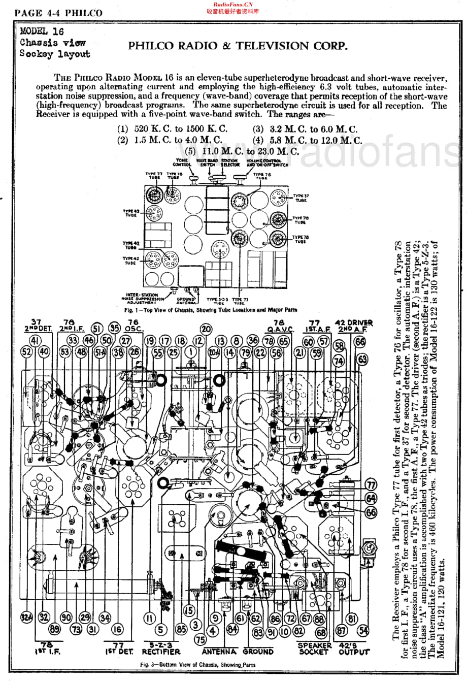 Philco_16 维修电路原理图.pdf_第2页