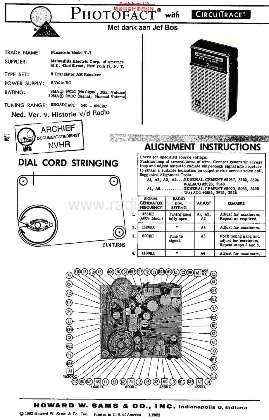 Panasonic_T7 维修电路原理图.pdf_第1页