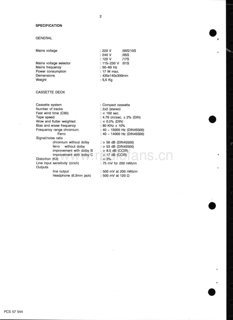 Philips_70FC930 维修电路原理图.pdf_第2页