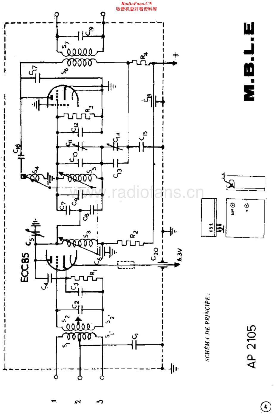 Philips_AP2105 维修电路原理图.pdf_第2页