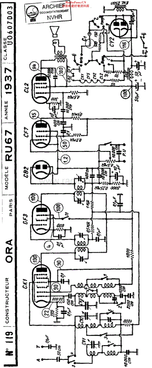 ORA_RU67维修电路原理图.pdf