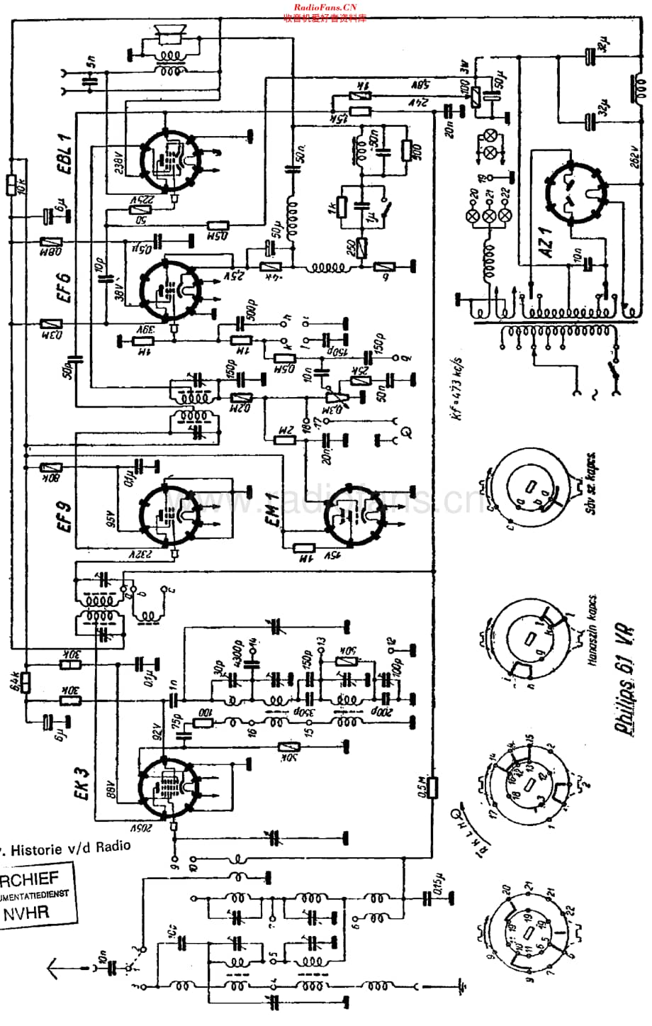 Philips_61VR 维修电路原理图.pdf_第1页