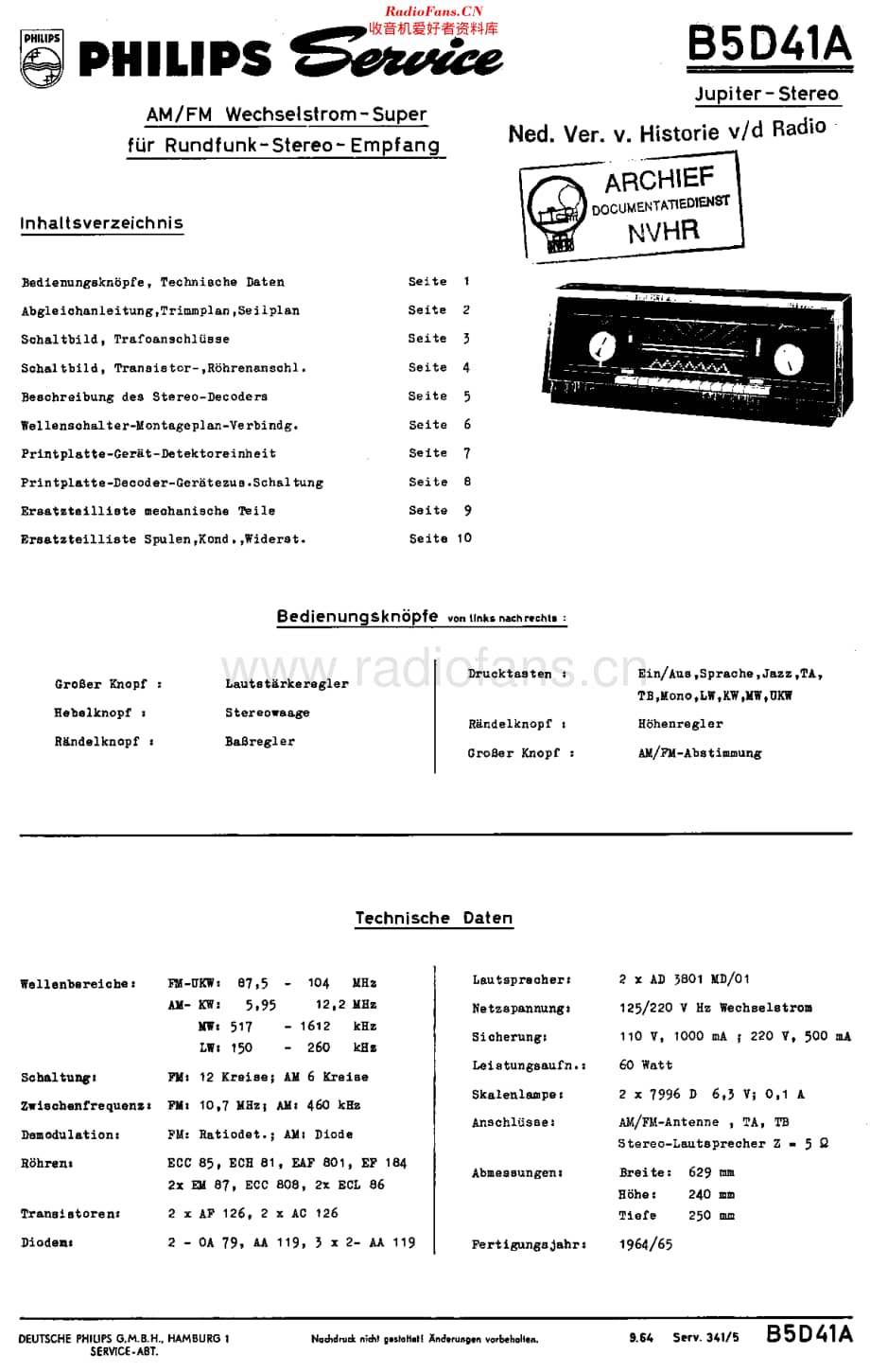 Philips_B5D41A 维修电路原理图.pdf_第1页