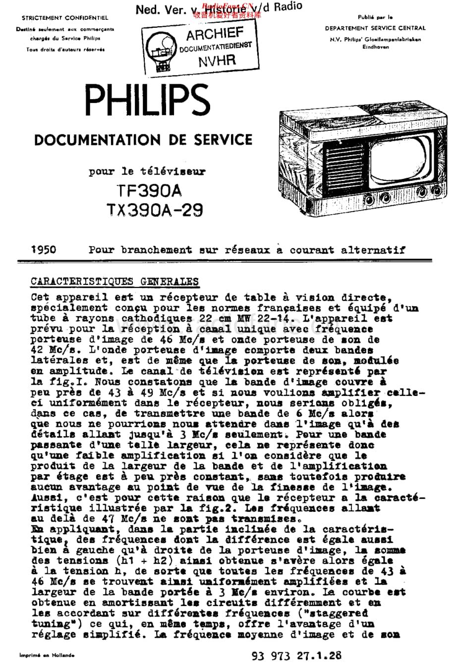 Philips_TF390A维修电路原理图.pdf_第1页