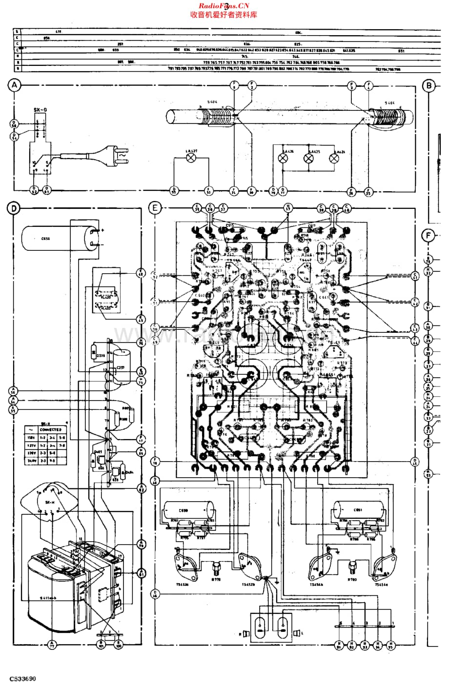 Philips_22RH813 维修电路原理图.pdf_第3页