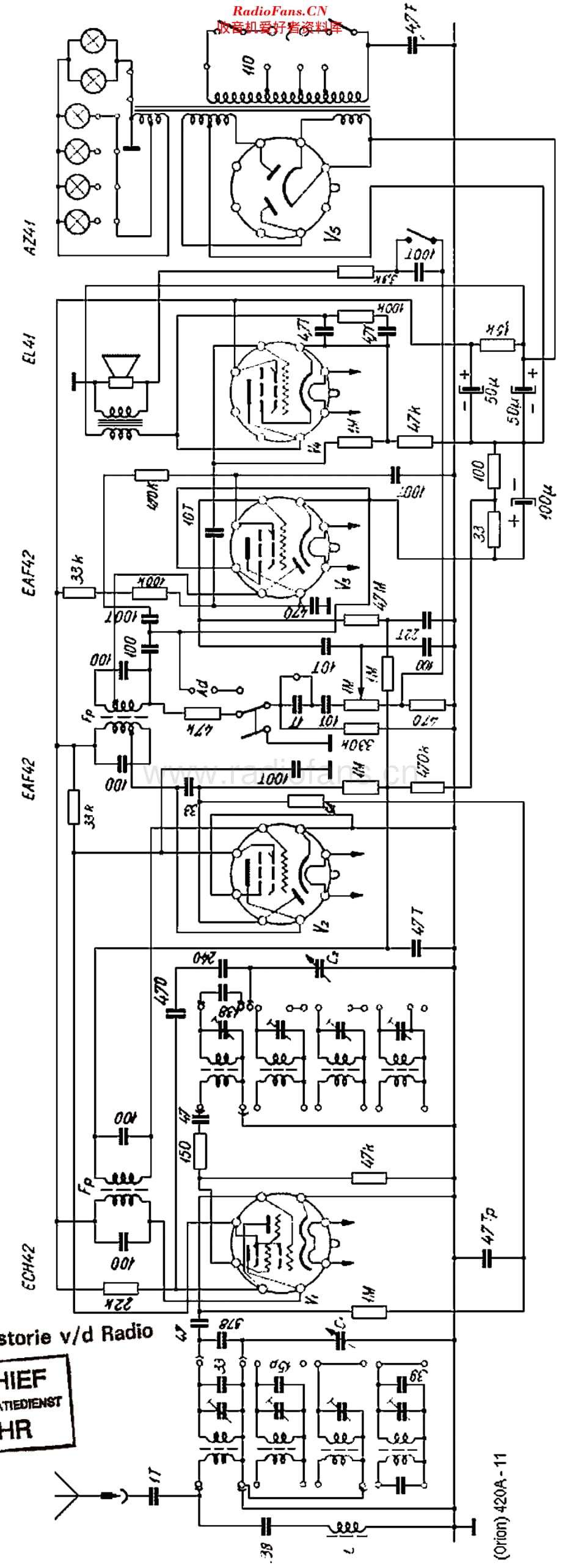 Orion_420A维修电路原理图.pdf_第1页