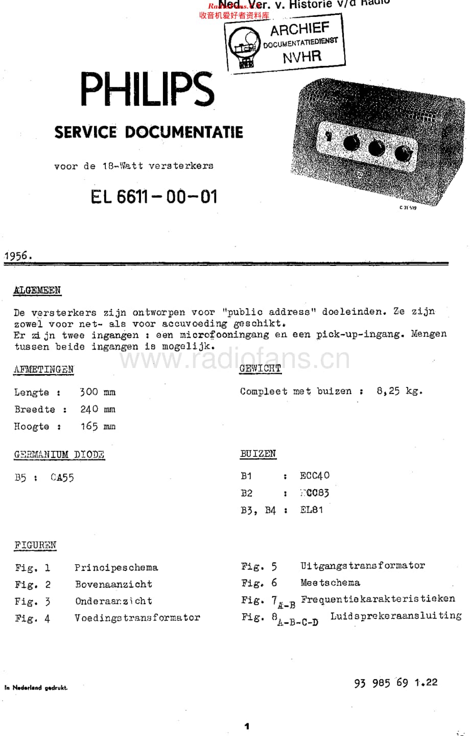 Philips_EL6611维修电路原理图.pdf_第1页