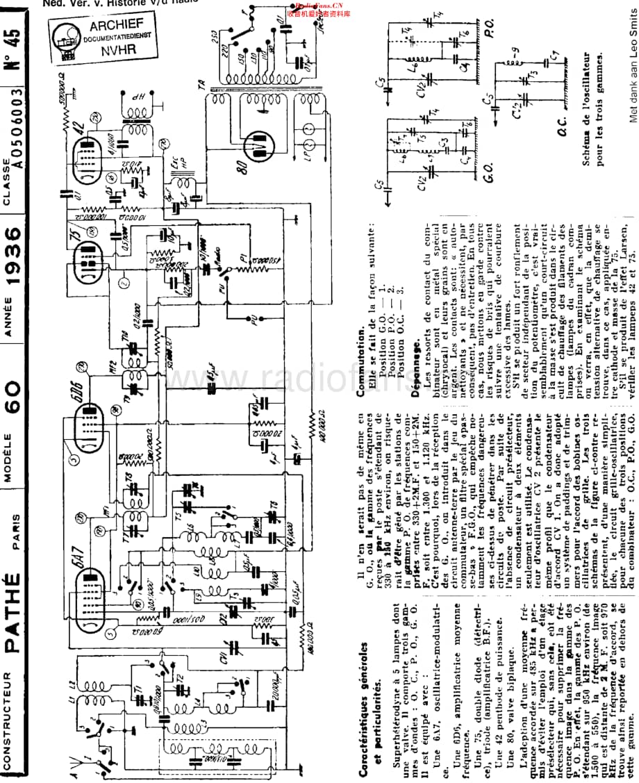 PatheMarconi_60 维修电路原理图.pdf_第1页