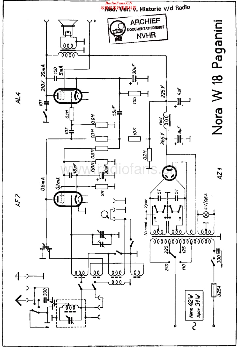 Nora_W18维修电路原理图.pdf_第1页