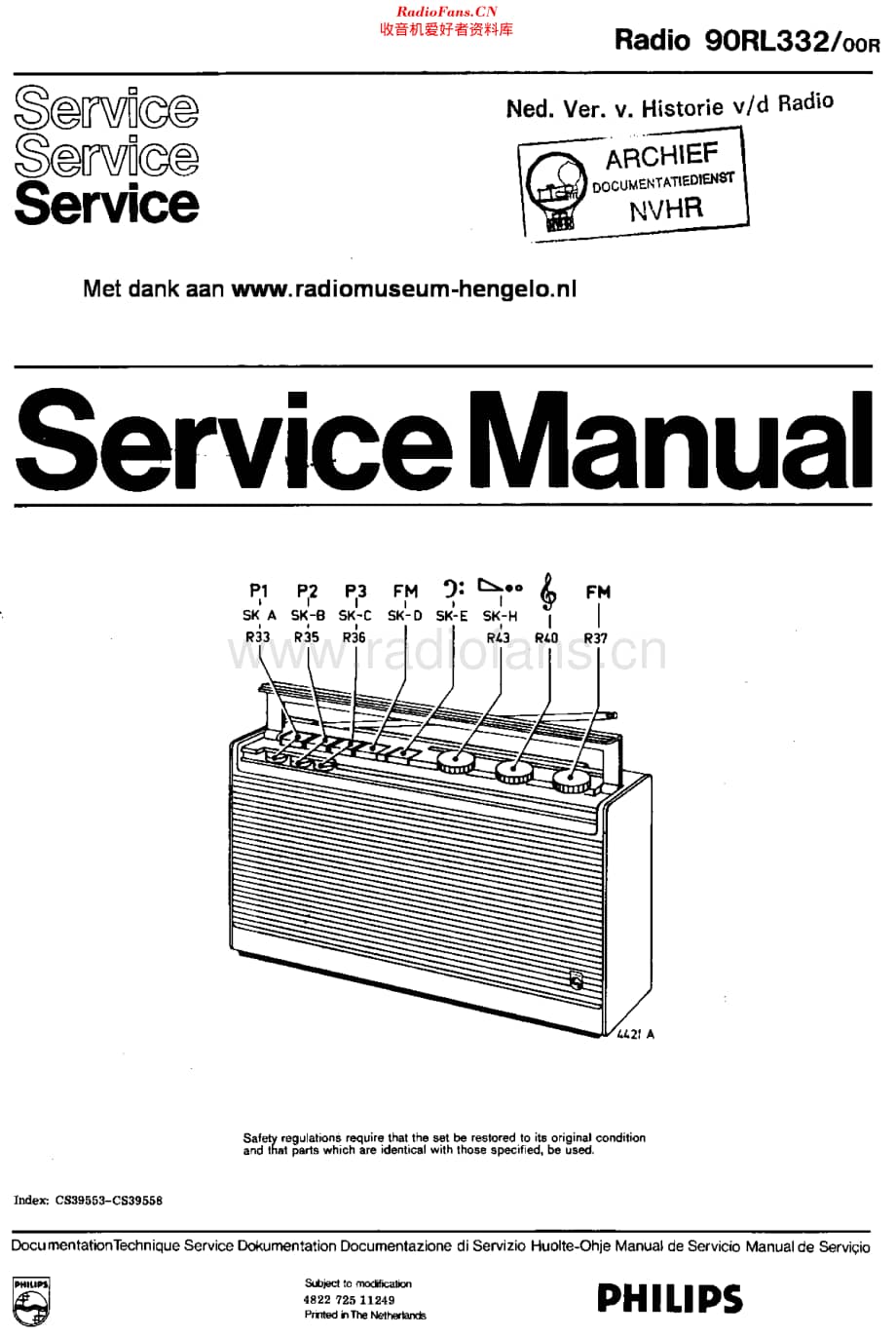 Philips_90RL332 维修电路原理图.pdf_第1页