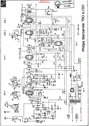 Philips_750A-30 维修电路原理图.pdf