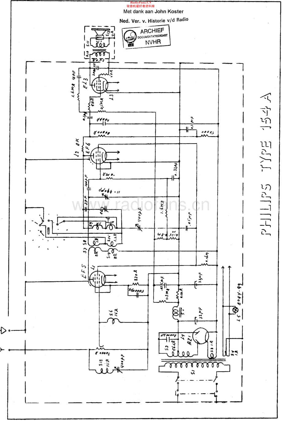 Philips_154A 维修电路原理图.pdf_第1页