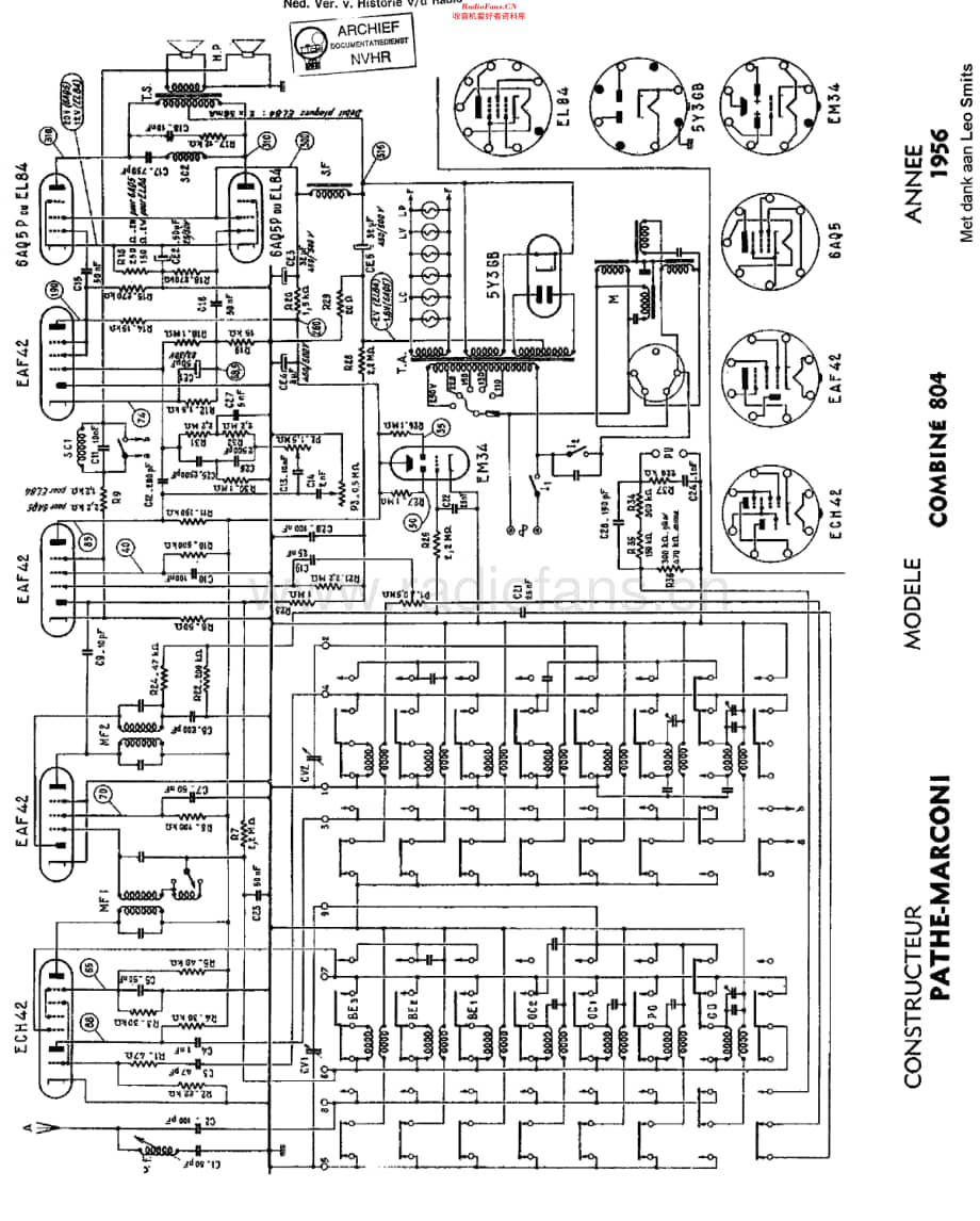 PatheMarconi_804 维修电路原理图.pdf_第1页