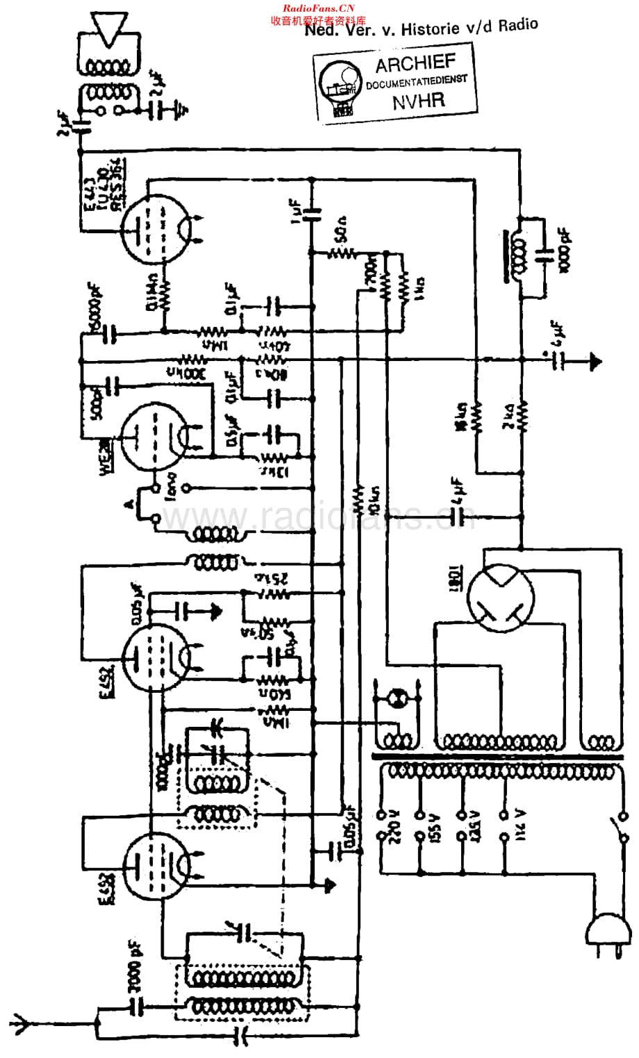 Philips_831A 维修电路原理图.pdf_第1页