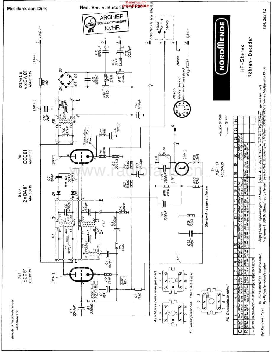 Nordmende_184.263.12维修电路原理图.pdf_第1页