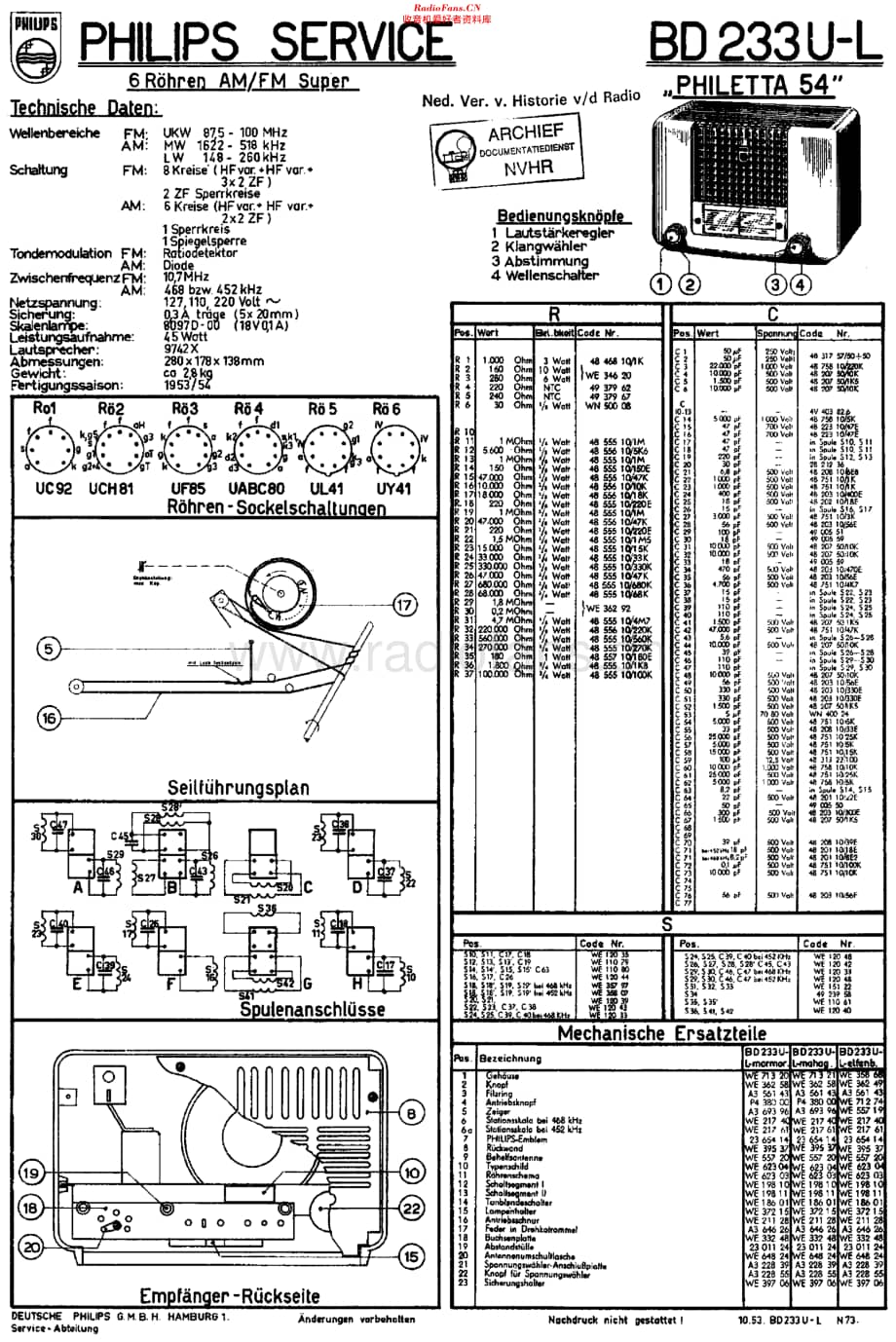 Philips_BD233UL 维修电路原理图.pdf_第1页