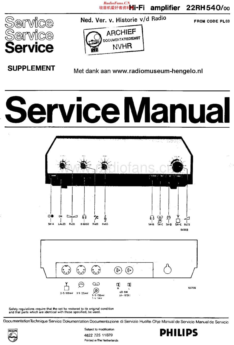 Philips_22RH540-03-04 维修电路原理图.pdf_第1页