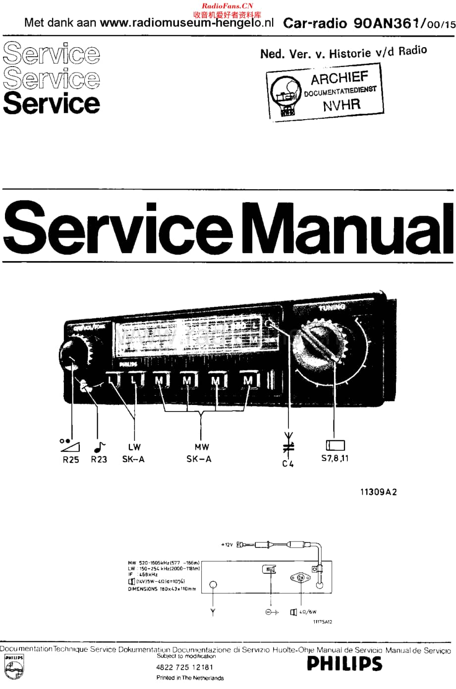 Philips_90AN361 维修电路原理图.pdf_第1页