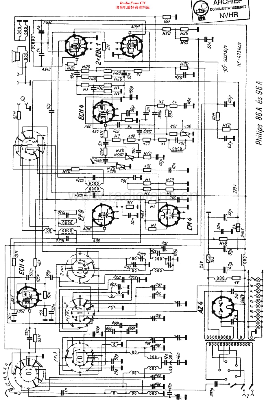 Philips_96A 维修电路原理图.pdf_第1页