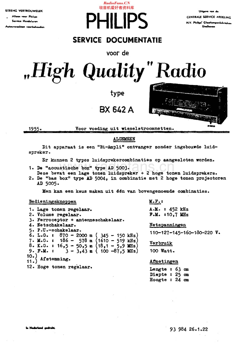 Philips_BX642A维修电路原理图.pdf_第1页