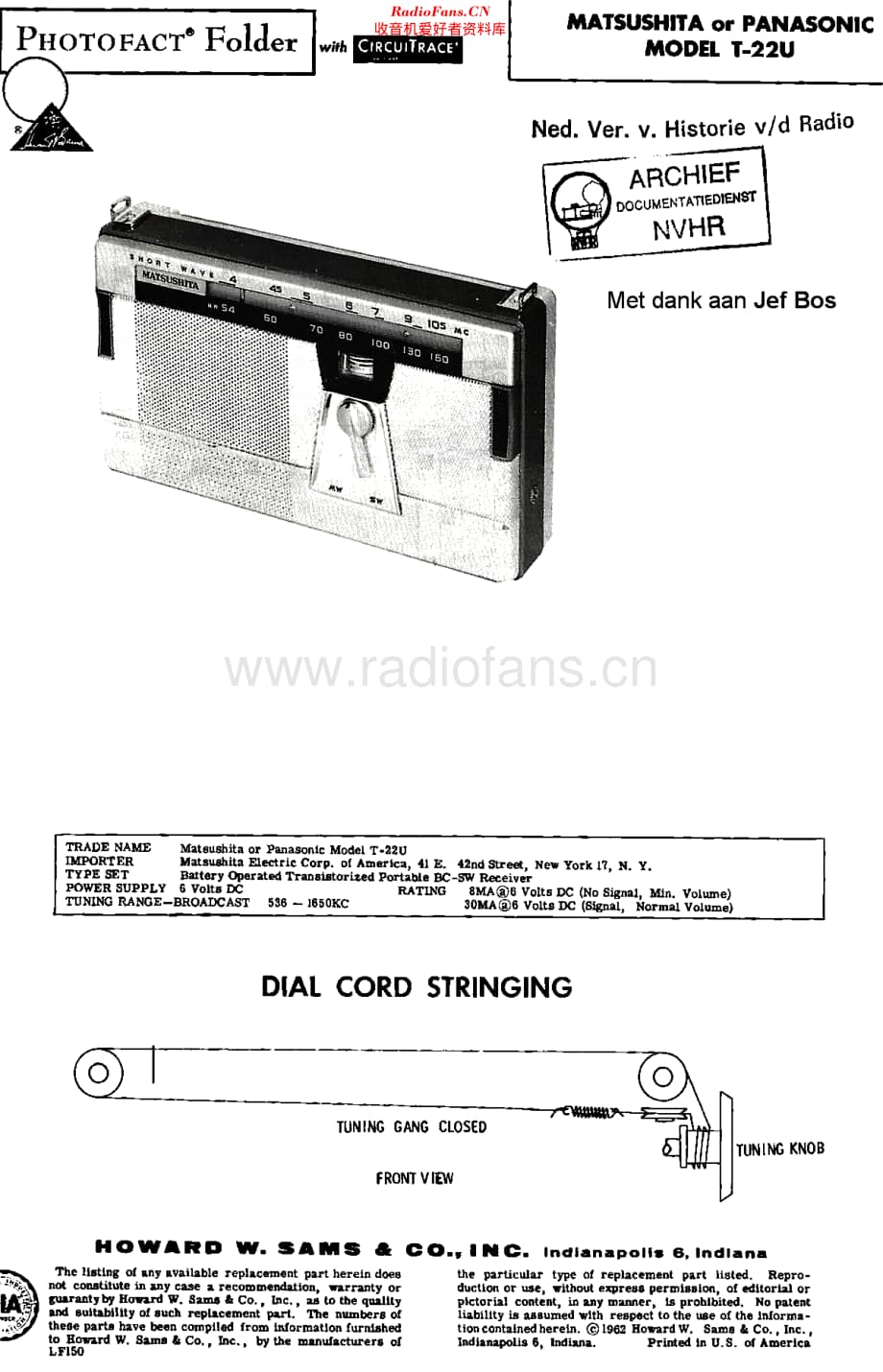 Panasonic_T22U 维修电路原理图.pdf_第1页