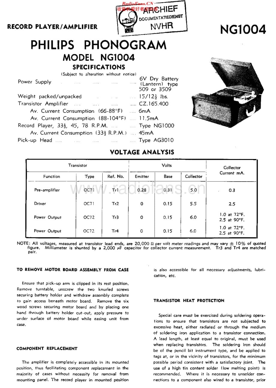 Philips_NG1004维修电路原理图.pdf_第1页