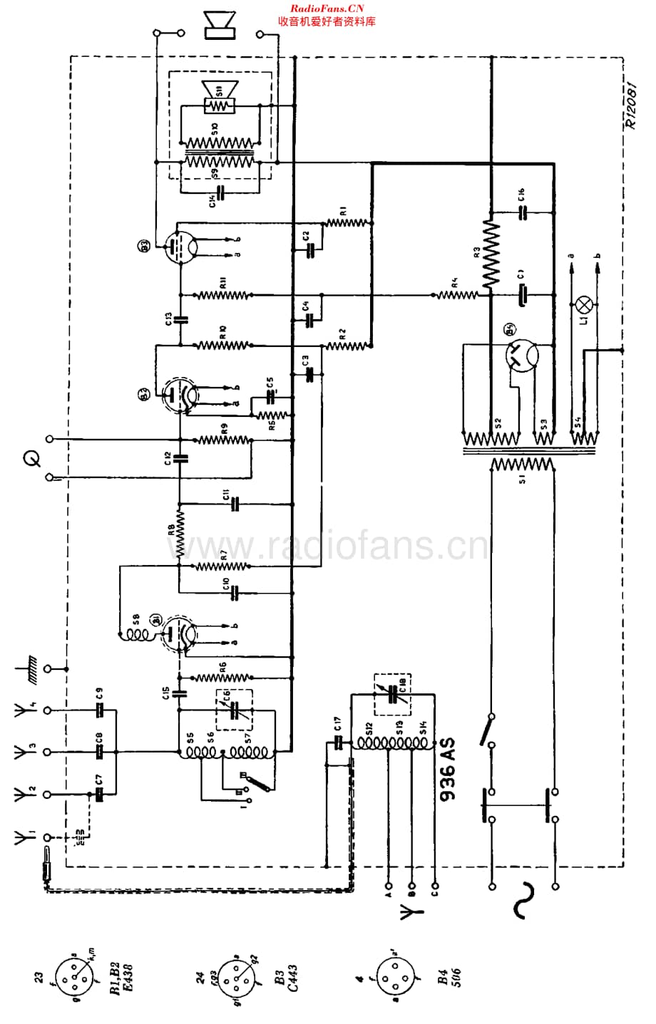 Philips_936A 维修电路原理图.pdf_第2页