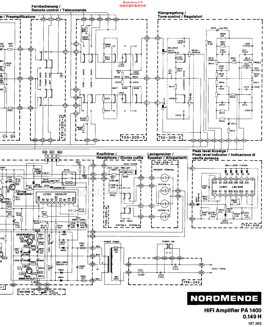 Nordmende_PA1400维修电路原理图.pdf_第3页