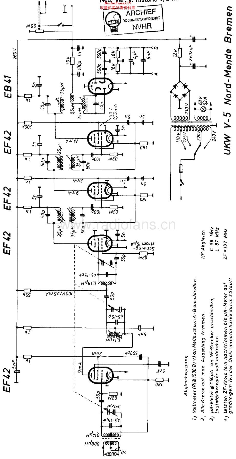 Nordmende_UKWV5维修电路原理图.pdf_第1页