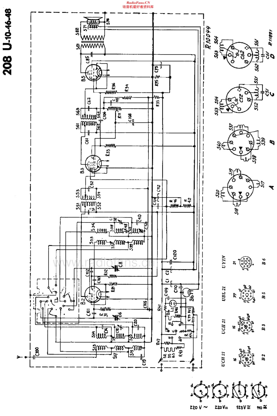 Philips_208U-10-46-48 维修电路原理图.pdf_第2页