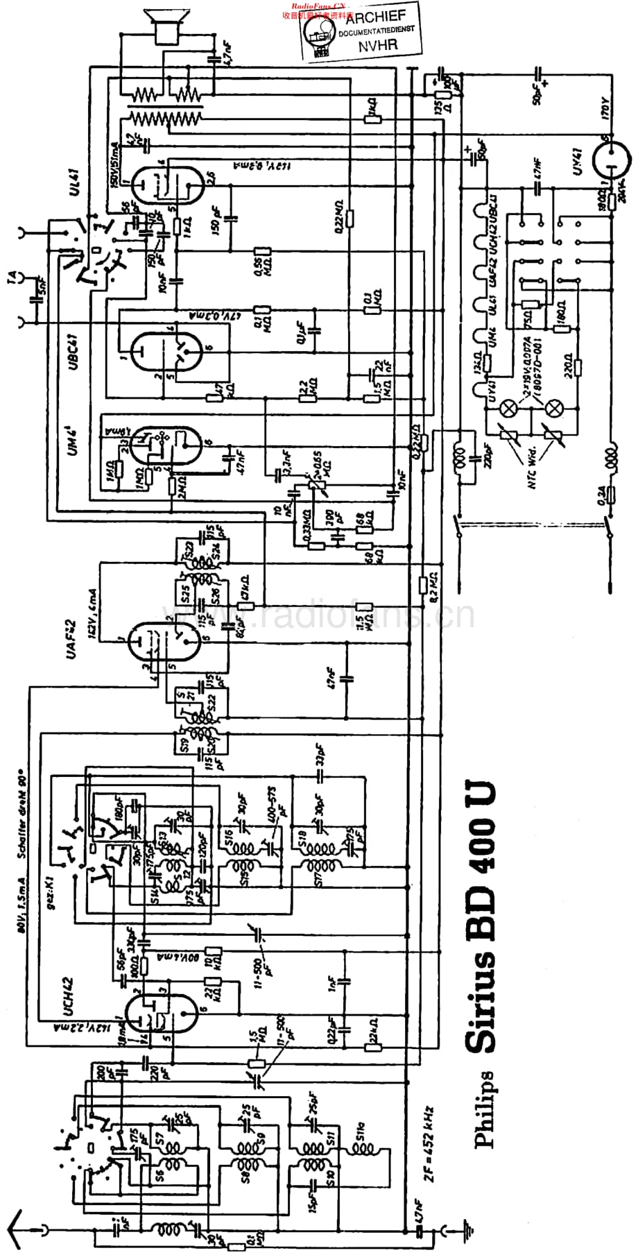 Philips_BD400U 维修电路原理图.pdf_第1页