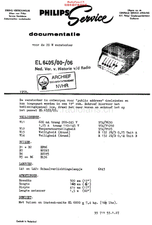 Philips_EL6405维修电路原理图.pdf