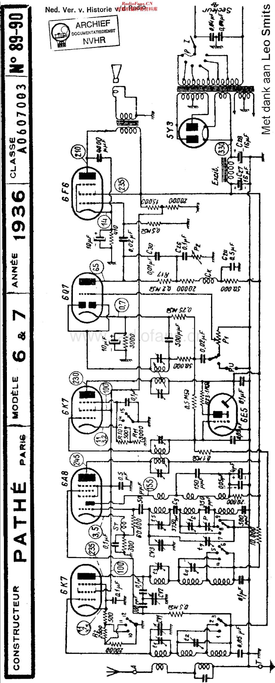 PatheMarconi_6 维修电路原理图.pdf_第1页