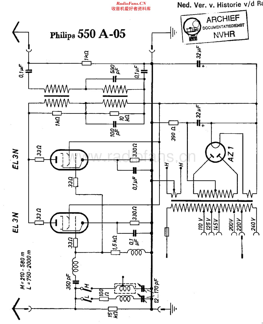 Philips_550A 维修电路原理图.pdf_第1页