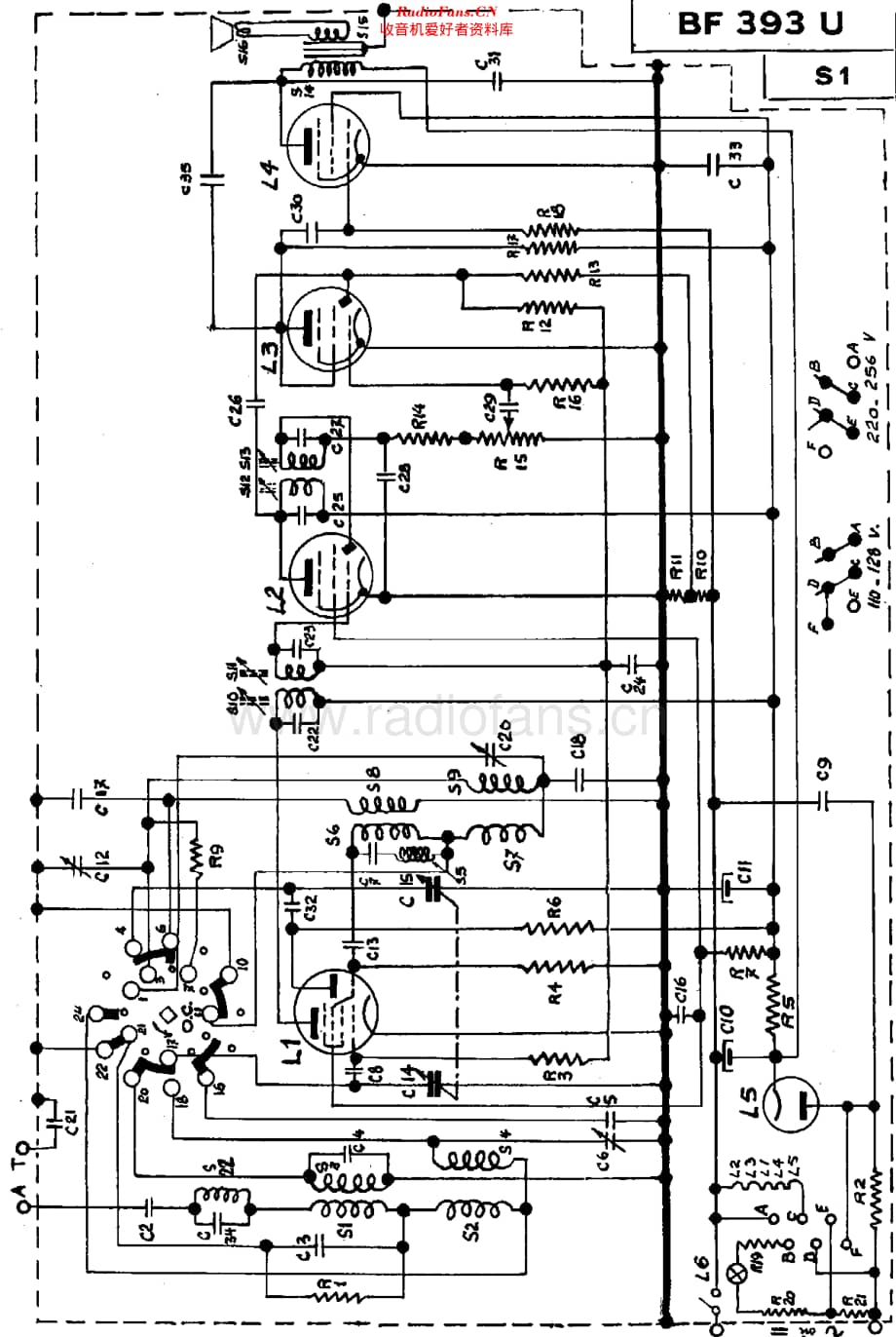 Philips_BF393A 维修电路原理图.pdf_第3页