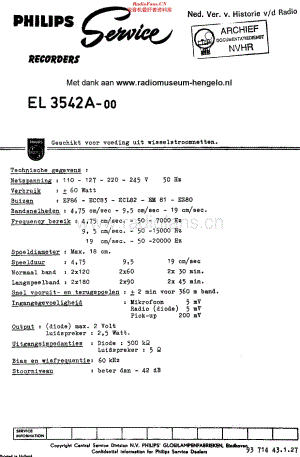 Philips_EL3542A维修电路原理图.pdf