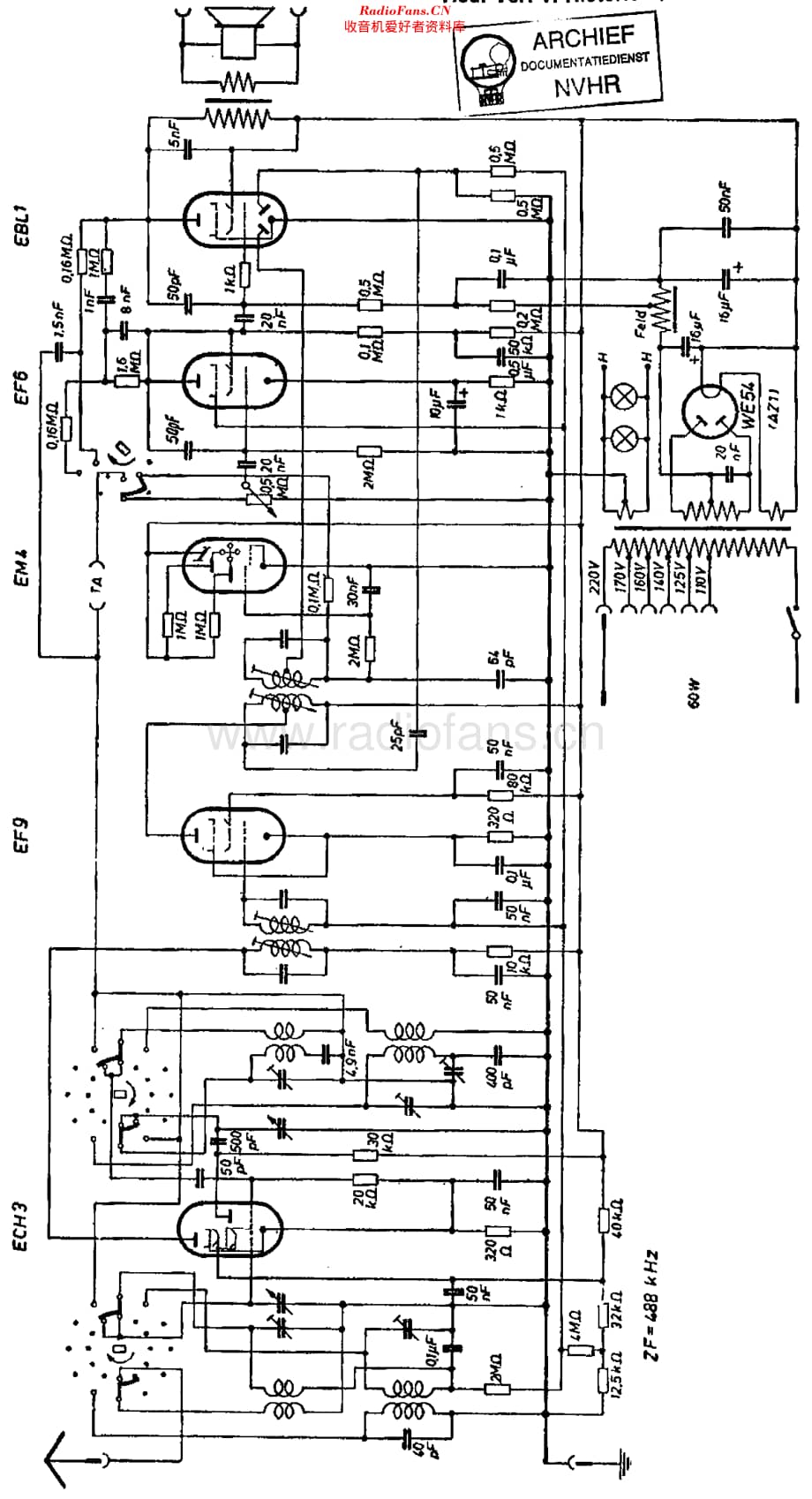 Philips_466A 维修电路原理图.pdf_第1页