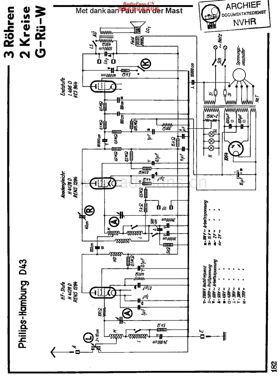 Philips_D43维修电路原理图.pdf_第1页