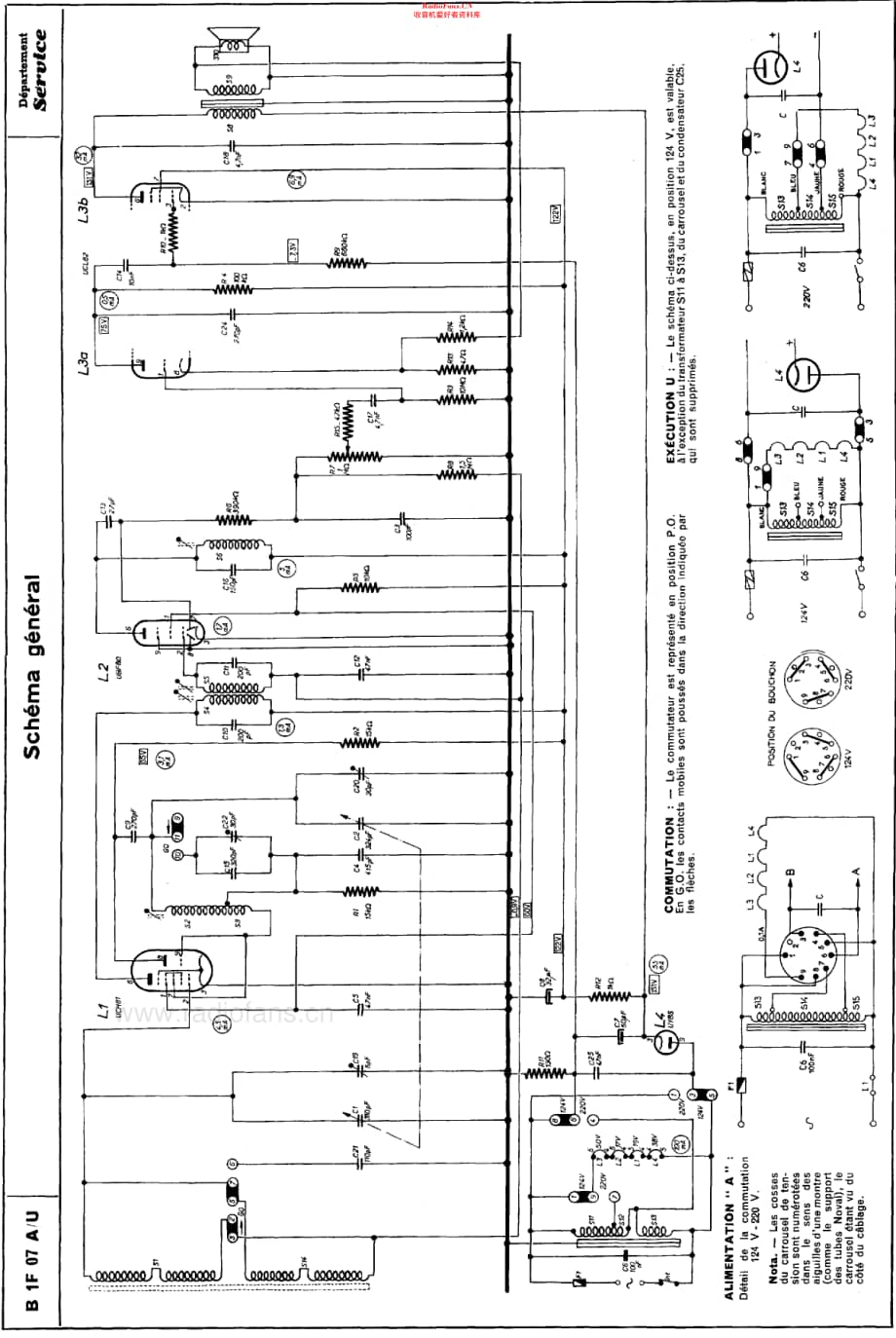 Philips_B1F07A 维修电路原理图.pdf_第2页