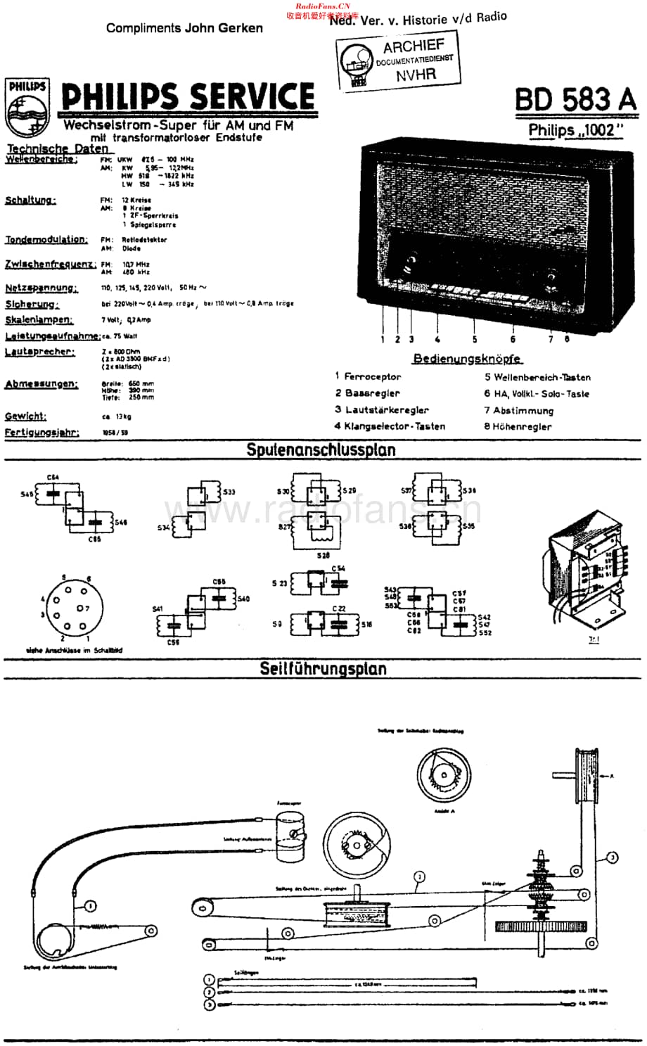 Philips_BD583A 维修电路原理图.pdf_第1页