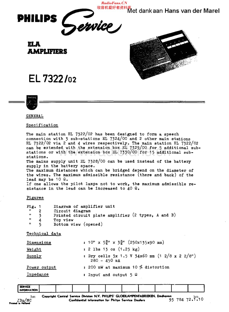 Philips_EL7322维修电路原理图.pdf_第1页