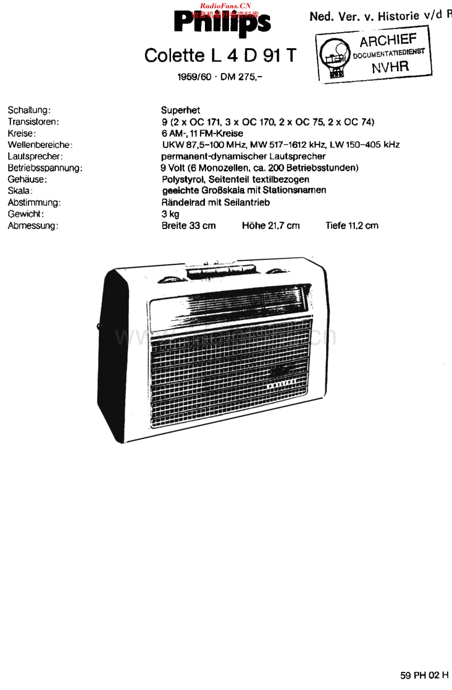 Philips_L4D91T维修电路原理图.pdf_第1页