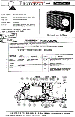 Panasonic_R140 维修电路原理图.pdf