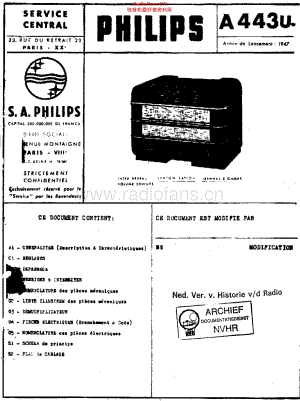 Philips_A443U 维修电路原理图.pdf