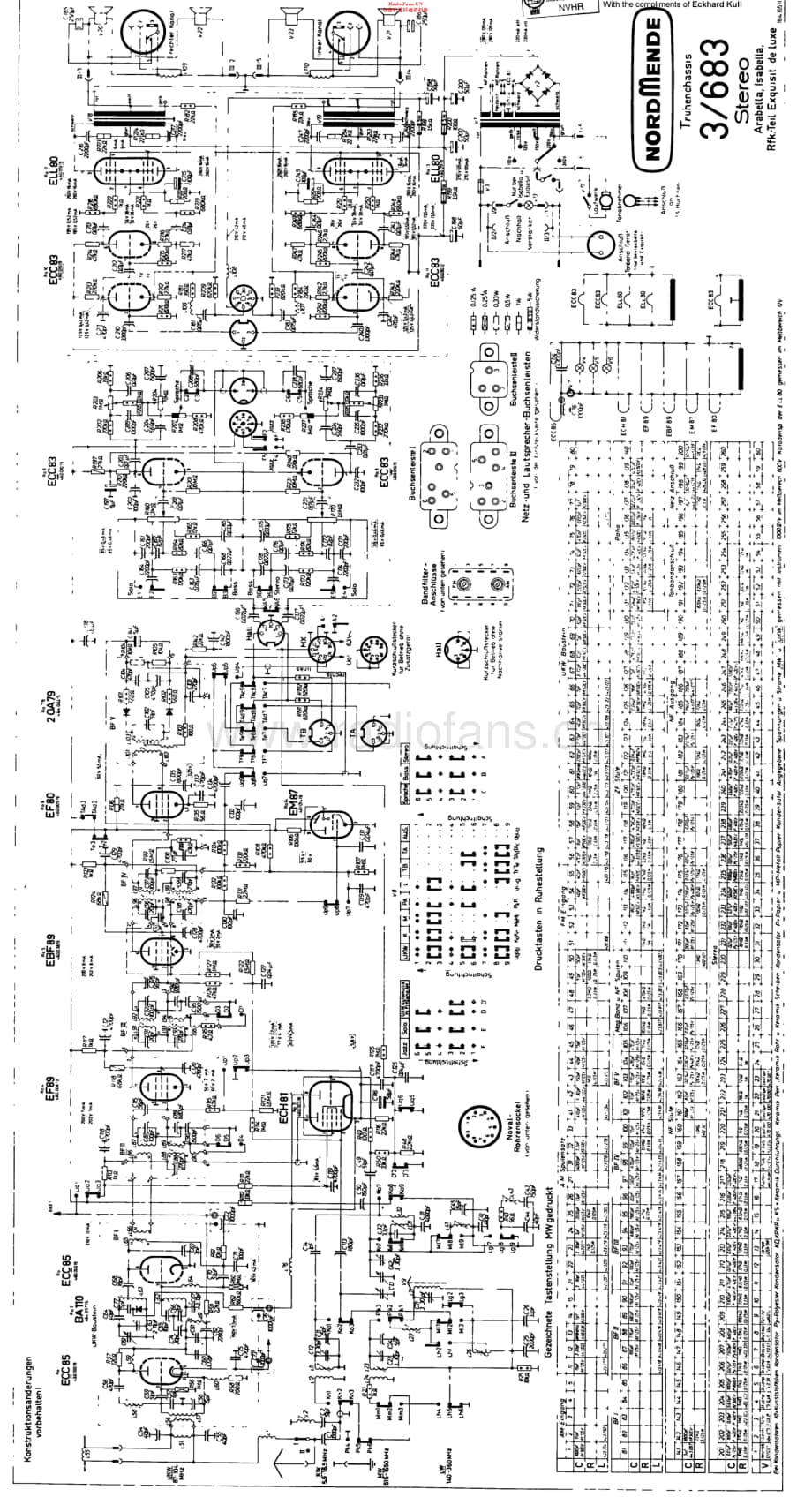 Nordmende_Arabella61维修电路原理图.pdf_第1页