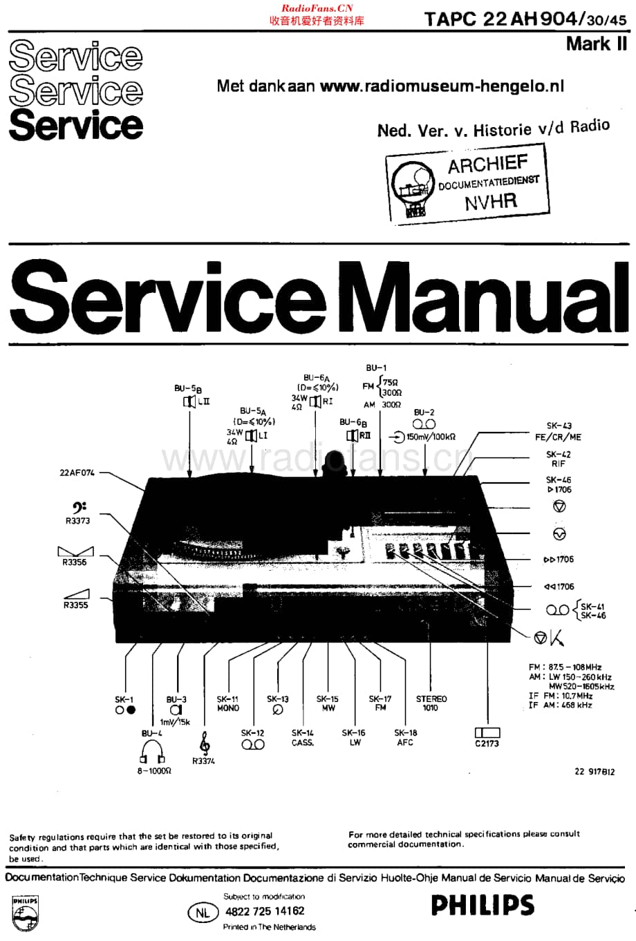 Philips_22AH904-30-45 维修电路原理图.pdf_第1页