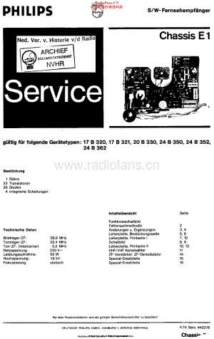 Philips_E1维修电路原理图.pdf