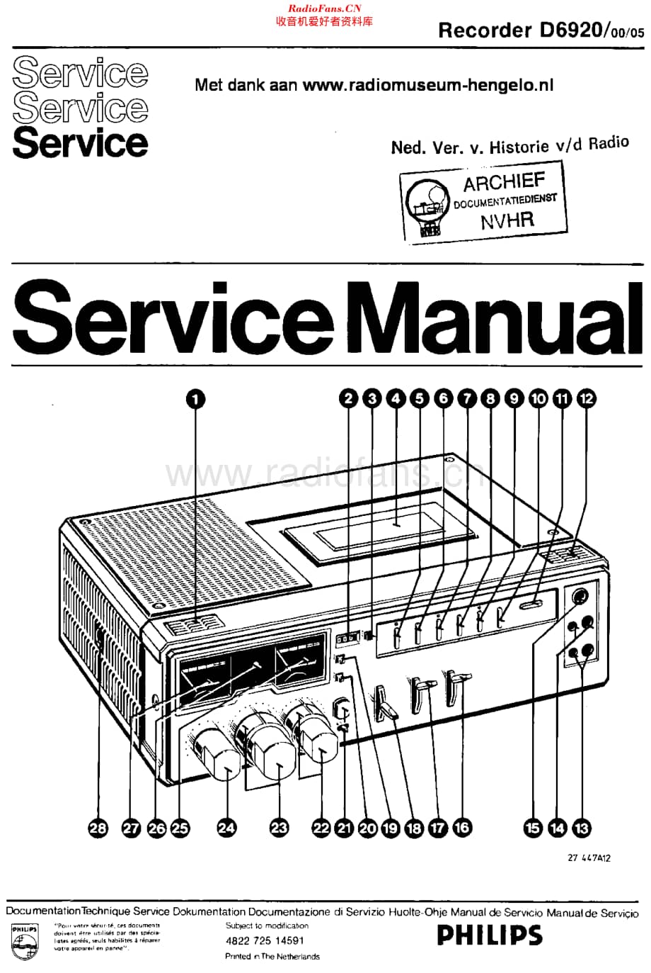 Philips_D6920维修电路原理图.pdf_第1页