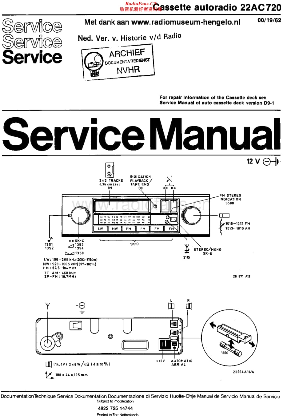 Philips_22AC720 维修电路原理图.pdf_第1页