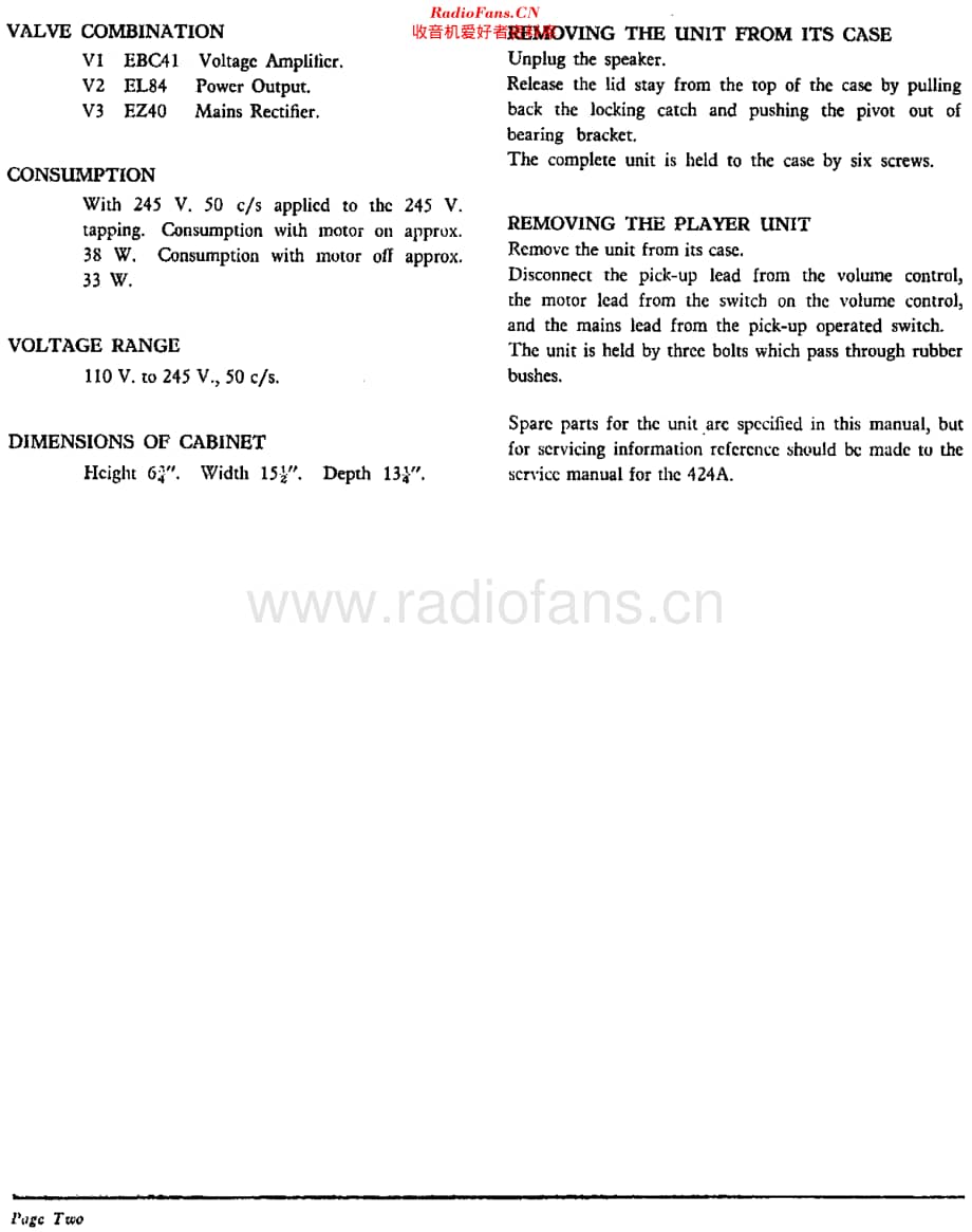 Philips_AG2121 维修电路原理图.pdf_第2页